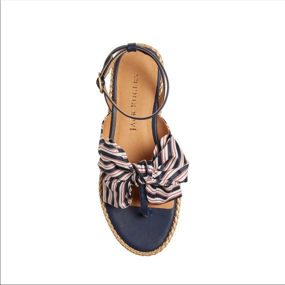 Jack Rogers Heidi Midnight Stripe Sandal - Picture 11 of 12